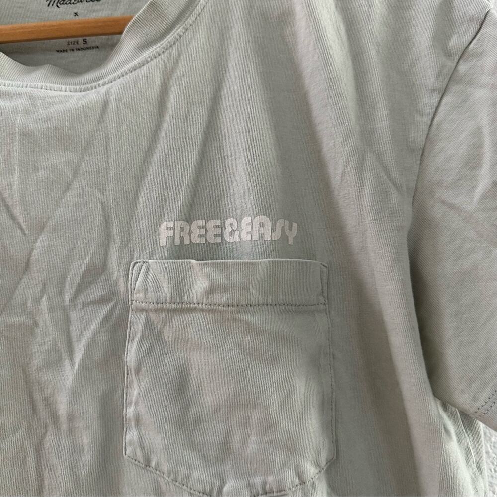 Madewell Free & Easy Tee Shirt Size Small - Picture 3 of 5